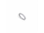 Fine Jewelry Vault UBPTSQ200D229 101RS4 2 CT Platinum Diamond Eternity Band Second Wedding Anniversary Bands Eternity Ring Size 4