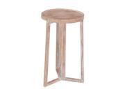 Benzara UPT 38440 Stylish Wooden Side Table