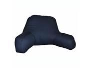 Greendale Home Fashions BR5194 Navy Cotton Duck Bed Rest Pillow Navy