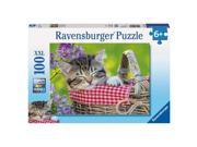 Ravensburger 10539 Sleeping Kitten Puzzle 100 Piece