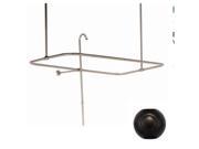 World Imports 447101 Side Mount Shower Riser with Enclosure Oil Rubbed Bronze