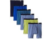 Fruit of the Loom 3BB761C Large Boxer Briefs Assorted Colors 3 Count Pack of 3