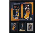 CandICollectables 1215LAKERLEG NBA 12 x 15 in. Magic Johnson Kobe Bryant Los Angeles Lakers Legacy Collection Plaque