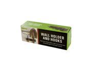 Bulk Buys OL428 4 Wall Holder with Hooks 4 Piece