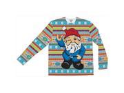 Faux Real F126716 Faux Real Shirts Xmas Gnome Sweater Small