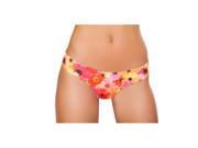 Roma Costume SH3258 Flower O S Low Rise Shorts Flower One Size