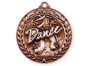 Simba WAM919B 1.75 in.Wreath Medallion Dance Bronze