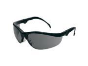 Crews 135 KD312AF Klondike Plus Black Frame Gray Anti Fog Lens