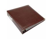 We R Memory Keepers WRRING8 60128 Classic Leather 3 Ring Album 8.5 x 11 in. Cinnamon