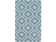 Artistic Weavers AWIP2194 810 Impression Whitney Rectangle Hand Tufted Area Rug Teal 8 x 10 ft.