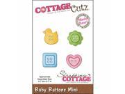 CottageCutz MINI132 CottageCutz Mini Die W Foam Baby Buttons Made Easy