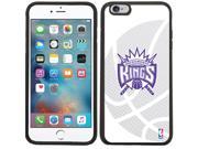 Coveroo 876 8805 BK FBC Sacramento Kings Halftone Logo Design on iPhone 6 Plus 6s Plus Guardian Case