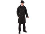 Forum Novelties 240160 Spy Trench Coat Black One Size