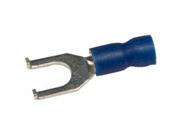 Morris Products 11772 Vinyl Insulated Flange Spade Terminals 16 14 Wire No. 8 Stud Pack Of 100