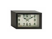 Benzara 52542 Fabulous Metal Table Clock