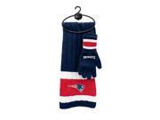 New England Patriots Scarf Glove Gift Set