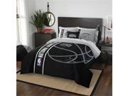 Northwest NOR 1NBA846000024RET San Antonio Spurs Soft Cozy NBA Full Comforter Bed in a Bag 76 x 86 in.