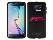 Coveroo 870 357 BK HC Cleveland Indians Design on Samsung Galaxy S6 Edge Guardian Case