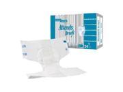ATTENDS HEALTHCARE PRODUCTS 48BR30 Attends Disposable Poly Brief Large 44 to 58 in.