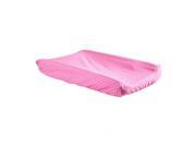 Trend lab 107197 Lily Dot Changing Pad Cover Lily Pink With White