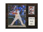 MLB 12 x15 Carlos Ruiz Philadelphia Phillies Player Plaque