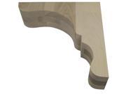 Federal Brace 40158 Lexington Overhang Wood Corbel Maple 10 X 3 X 10 Inch