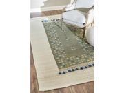 Nuloom MAAN05A 609 Hand Knotted Forrest Rug Green 6 ft. x 9 ft.