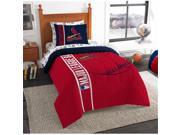 Northwest NOR 1MLB845000027RET St. Louis Cardinals Soft Cozy MLB Twin Comforter Bed in a Bag 64 x 86 in.