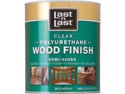 Absolute Coatings 53204 1 Quart Semi Gloss Last N Last Polyurethane wood Stain