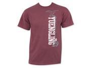 Tees Yuengling Brick Vertical Logo Mens T Shirt Red Small