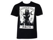 Tees Joker White Card Mens T Shirt Black 3XL