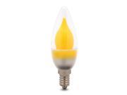 Queens of Christmas WL FLT E12 3.8 WW D LED Replacement Bulb for Chandelier with E12 Base Frosted Warm White