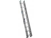 Werner D1224 3 24 in. Compact Aluminum D Rung Extension Ladder