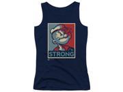 Trevco Popeye Strong Juniors Tank Top Navy Small