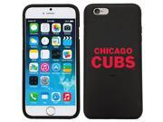 Coveroo 875 343 BK HC Chicago Cubs Red Design on iPhone 6 6s Guardian Case