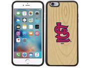 Coveroo 876 9919 BK FBC St. Louis Cardinals Wood Emblem Design on iPhone 6 Plus 6s Plus Guardian Case