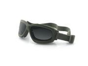 Bobster Eyewear BBRA201G Bravo 2 Ballistic Goggle Green Frame 3 Anti fog Lenses