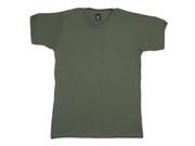 Fox Outdoor 64 10OD OD M Mens Short Sleeve T Shirt Olive Drab Medium