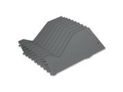 The Hon Company HON515704X Dividers for Standard Folder Lateral Files 10 PK Gray