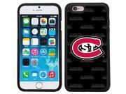Coveroo 875 9158 BK FBC St. Cloud State Dark Repeating Design on iPhone 6 6s Guardian Case