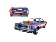 Autoworld AW220 1969 Plymouth Roadrunner 440 Plus 6 Don Grotheer Limited Edition to 996 Pieces 1 18 Diecast Model Car