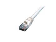 Comprehensive Category 6SHP 50BLU Category 6 Snagless Solid Plenum Shielded Blue Patch Cable 50 ft.
