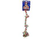 Penn Plax RF41C Rope Dog Toys 4 Knot 25 in.