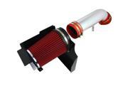 Spec D Tuning AFC GMC99V8RD AY Cold Air Intake for 00 to 06 GMC Yukon Red 12 x 12 x 30 in.