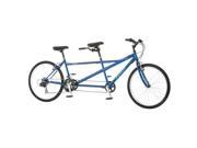 Pacific 264140PB 26 in. Dualie Tandem Wheels Bicycle Blue