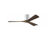 Atlas IR3H WH 52 Irene 3 Three Bladed Paddle Fan in Gloss White