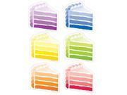 Creative Teaching Press CTP0826 Cake Slices 3 in. Cut Outs Painted