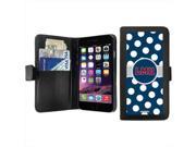 Coveroo Loyola Marymount Polka Dots Design on iPhone 6 Wallet Case