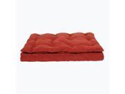 Carolina Pet Company 1782 Luxury Pet Pillow Top Mattress Bed 30 x 42 x 4 in. Red