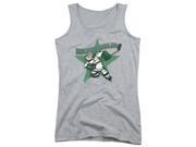 Trevco Popeye Spinach Leafs Juniors Tank Top Athletic Heather XL